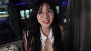 HD Porn เลขาสาวเกาหลีใส่แว่น Elle Lee