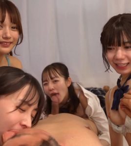 CAWD-960 [Uncen] 4 สาวมัธยมปลาย ผ่อนคลายจากควยครู